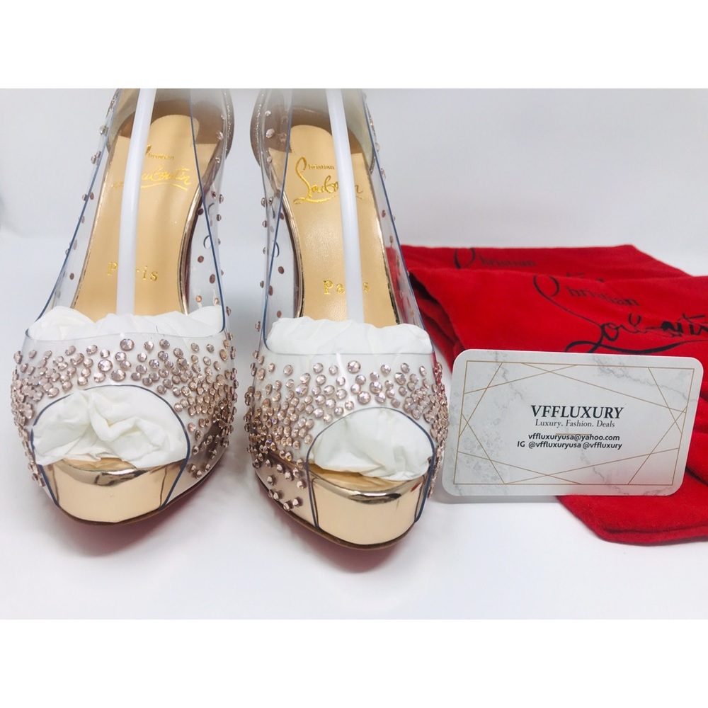 ❗️SOLD OUT❗️Christian Louboutin Very Strass Heels - Picture 3 of 8